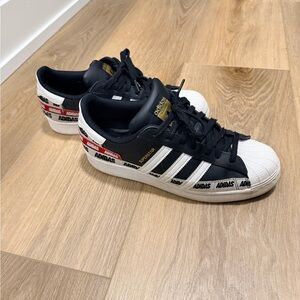 Adidas Black and White Sneakers Men